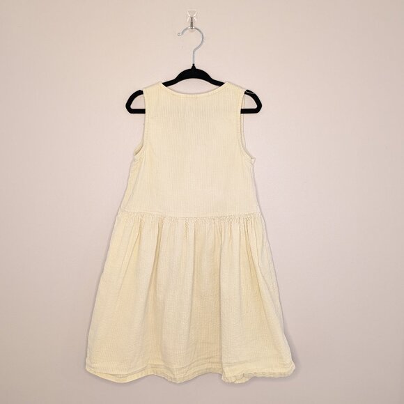 ❤️ 2 for 10 ❤️ H&M Pale Yellow Cotton Sundress - Picture 2 of 7